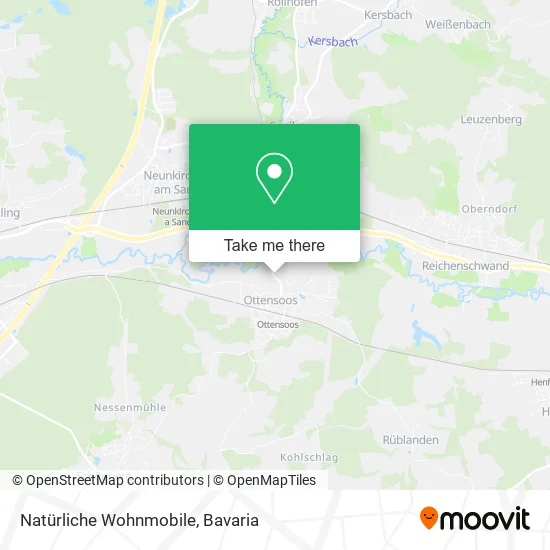 Карта Natürliche Wohnmobile