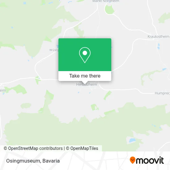 Osingmuseum map