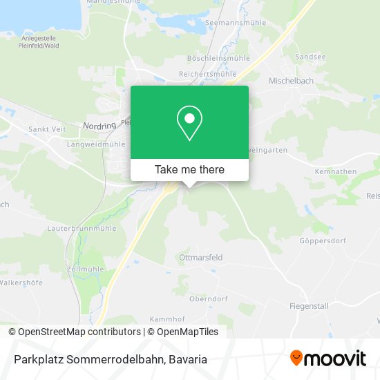Parkplatz Sommerrodelbahn map