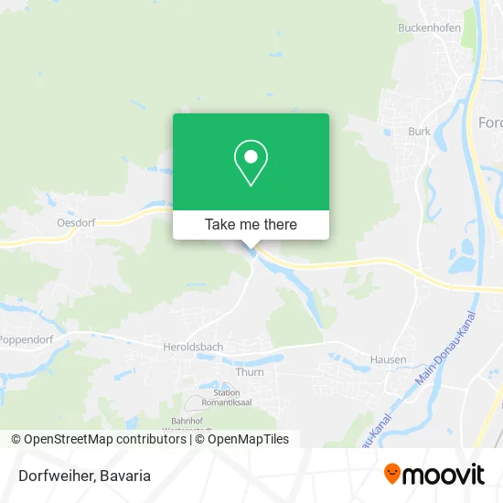 Карта Dorfweiher