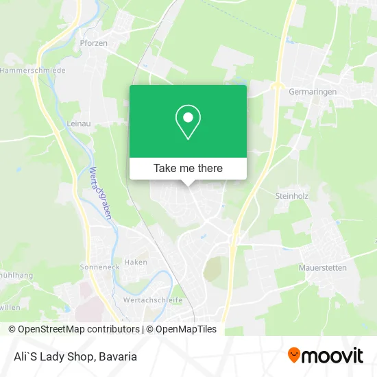 Карта Ali`S Lady Shop