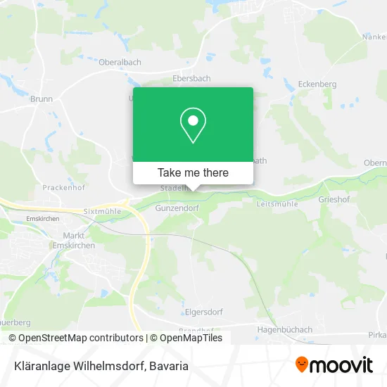 Карта Kläranlage Wilhelmsdorf