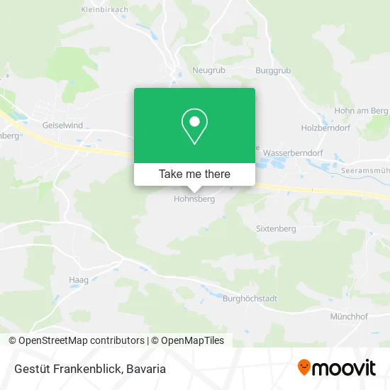 Карта Gestüt Frankenblick