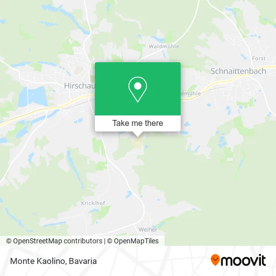 Карта Monte Kaolino