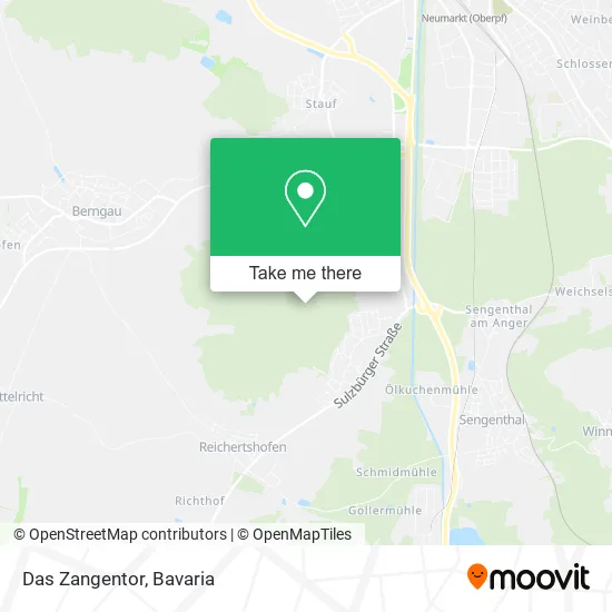 Карта Das Zangentor