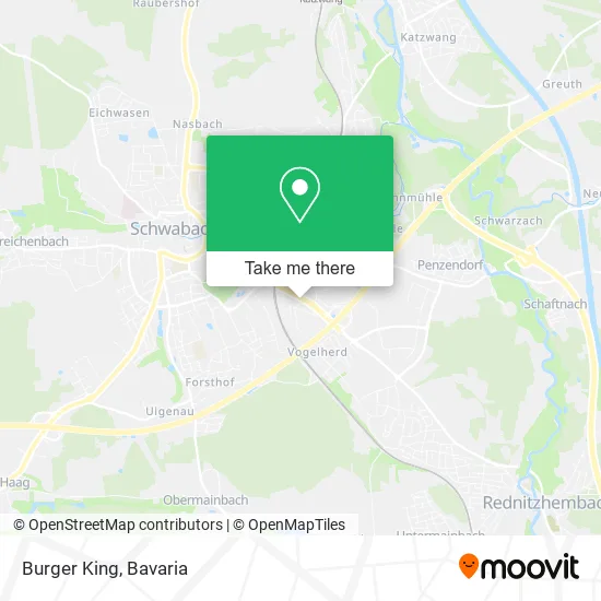 Карта Burger King