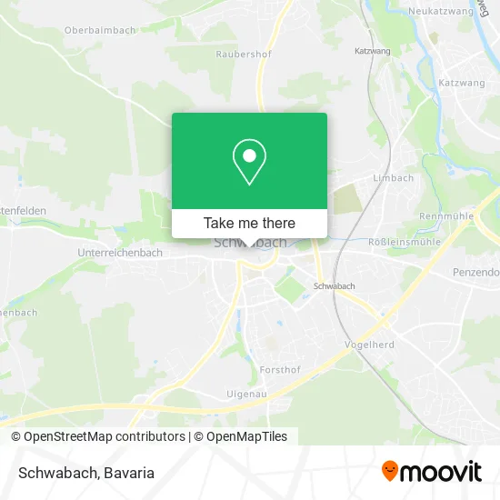 Карта Schwabach