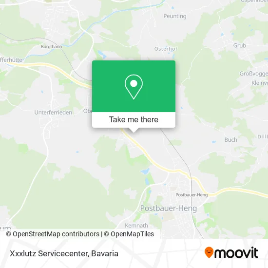 Карта Xxxlutz Servicecenter