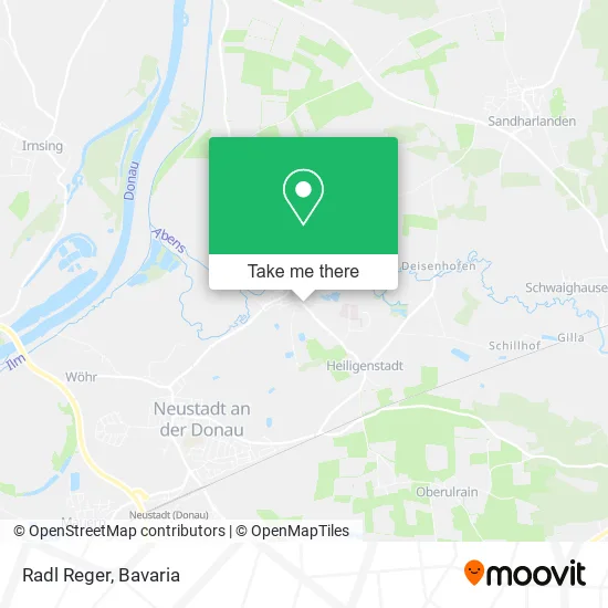 Карта Radl Reger