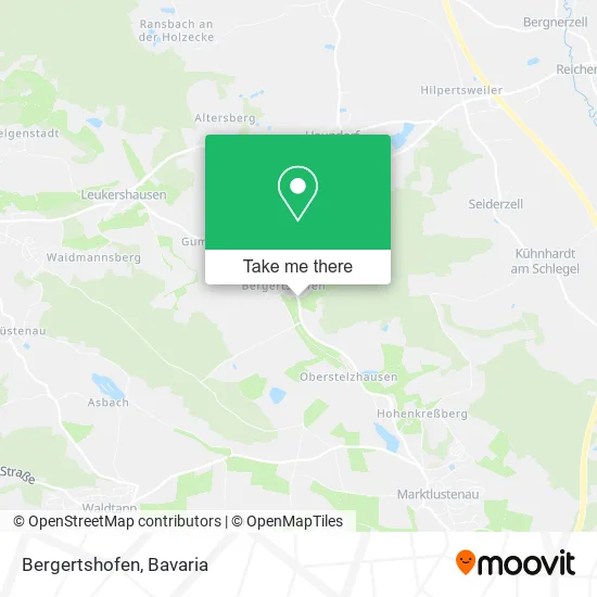 Карта Bergertshofen