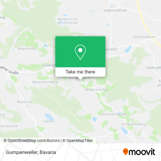 Карта Gumpenweiler