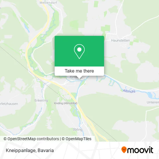 Карта Kneippanlage