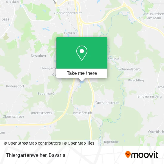 Карта Thiergartenweiher