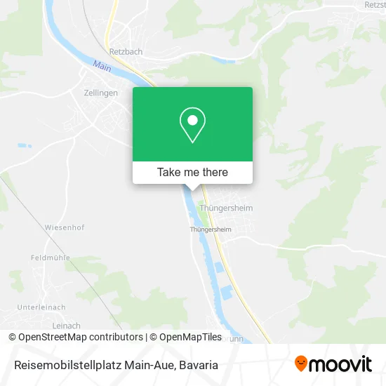 Карта Reisemobilstellplatz Main-Aue