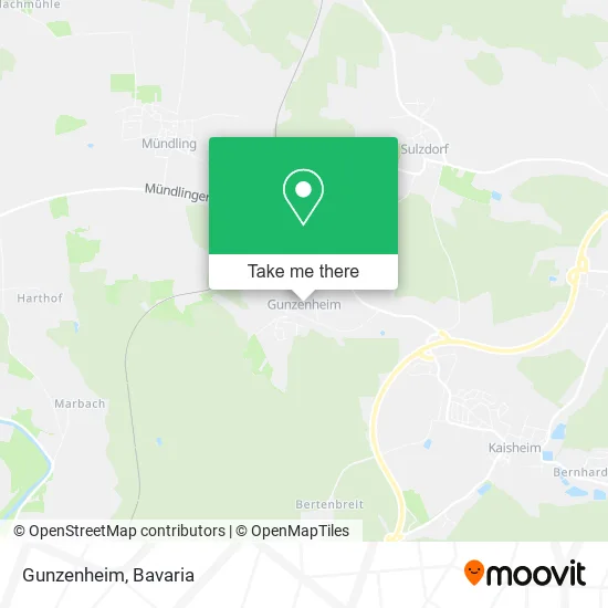 Карта Gunzenheim