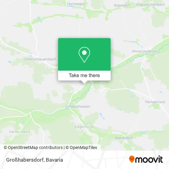 Карта Großhabersdorf