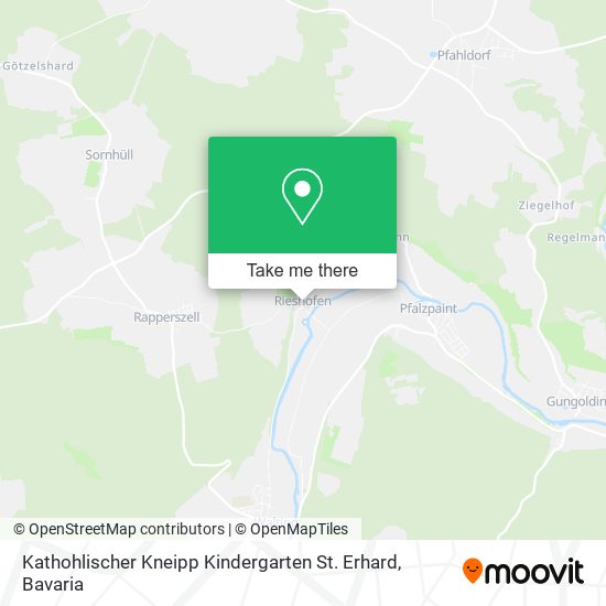Kathohlischer Kneipp Kindergarten St. Erhard map
