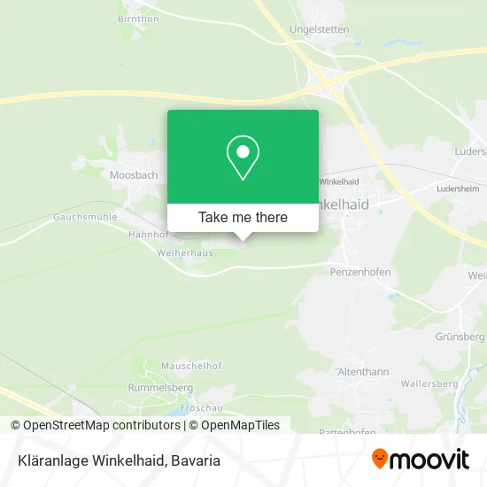 Карта Kläranlage Winkelhaid
