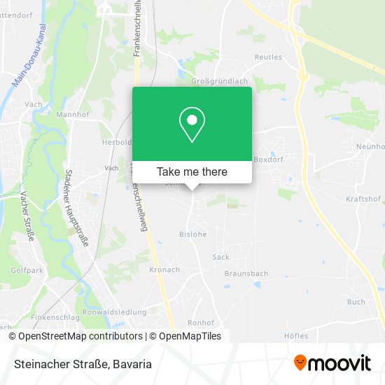 Steinacher Straße map