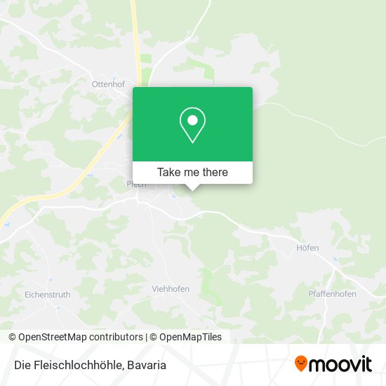 Die Fleischlochhöhle map