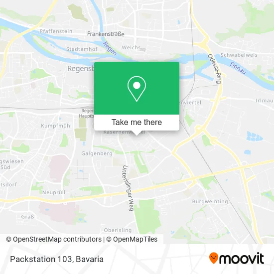 Карта Packstation 103