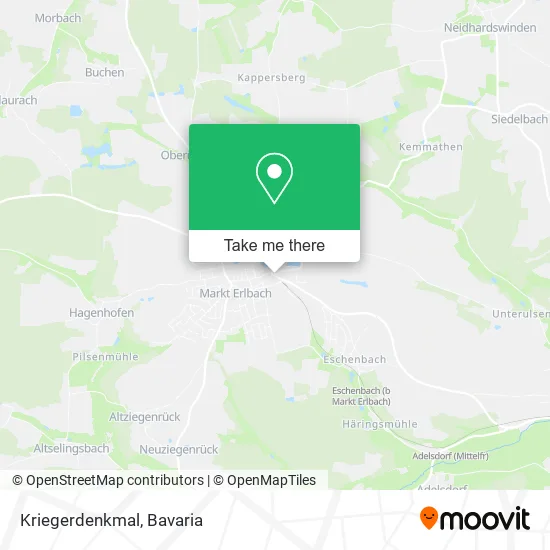 Карта Kriegerdenkmal