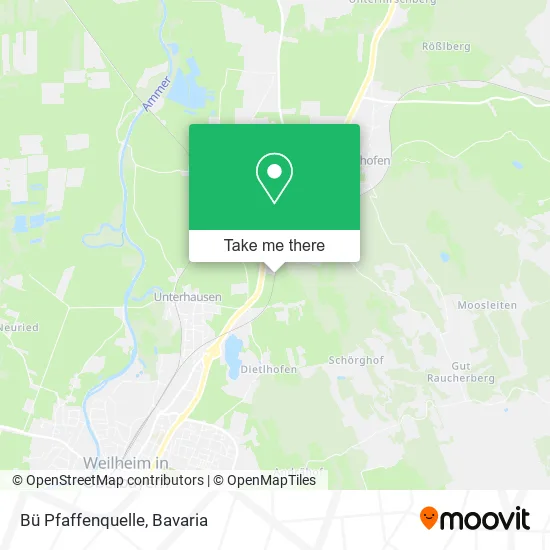 Карта Bü Pfaffenquelle