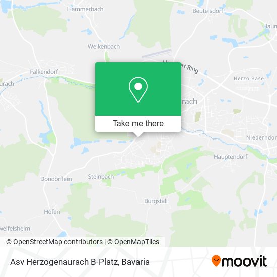 Asv Herzogenaurach B-Platz map