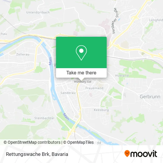 Карта Rettungswache Brk