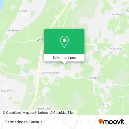 Карта Germaringen