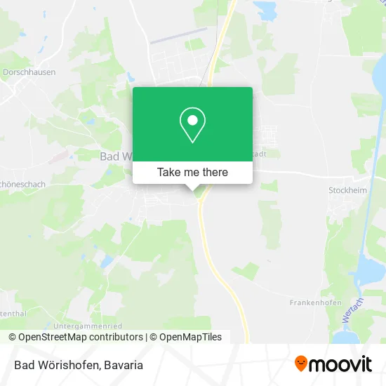 Карта Bad Wörishofen
