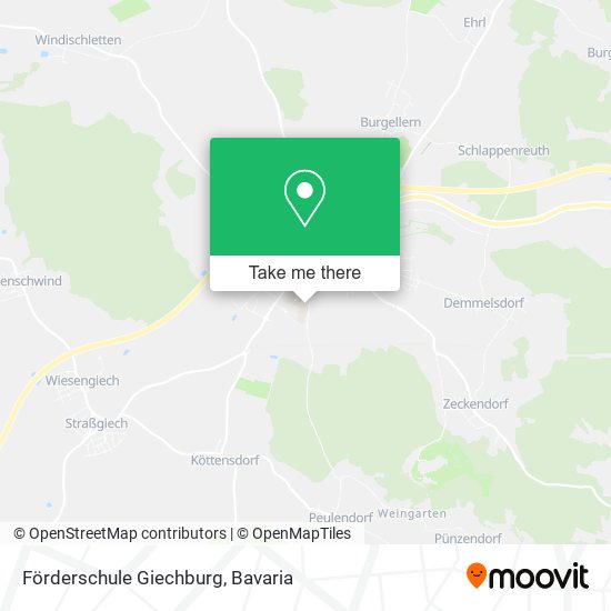 Förderschule Giechburg map