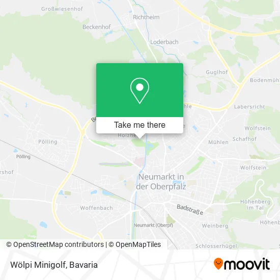 Карта Wölpi Minigolf