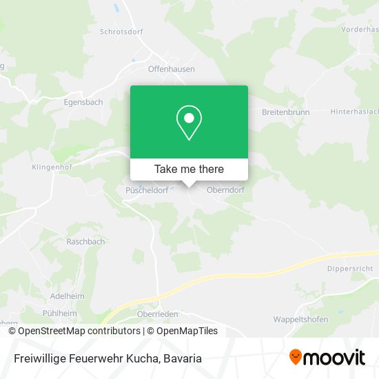 Freiwillige Feuerwehr Kucha map