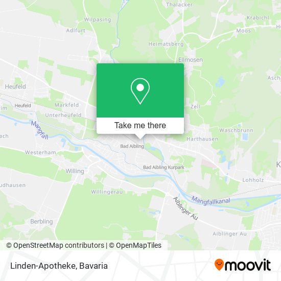 Linden-Apotheke map