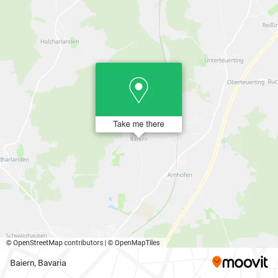 Карта Baiern