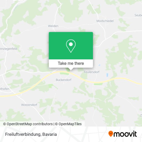 Freiluftverbindung map