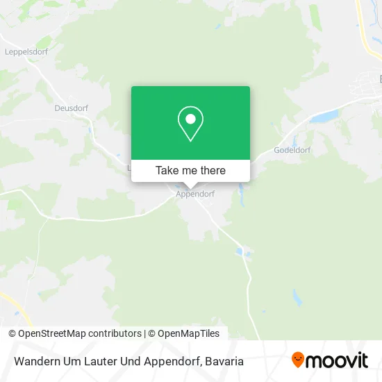 Wandern Um Lauter Und Appendorf map