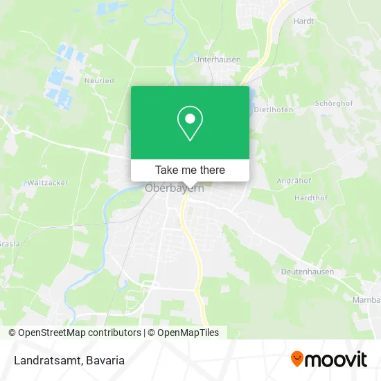 Карта Landratsamt