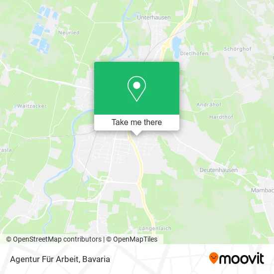 Карта Agentur Für Arbeit