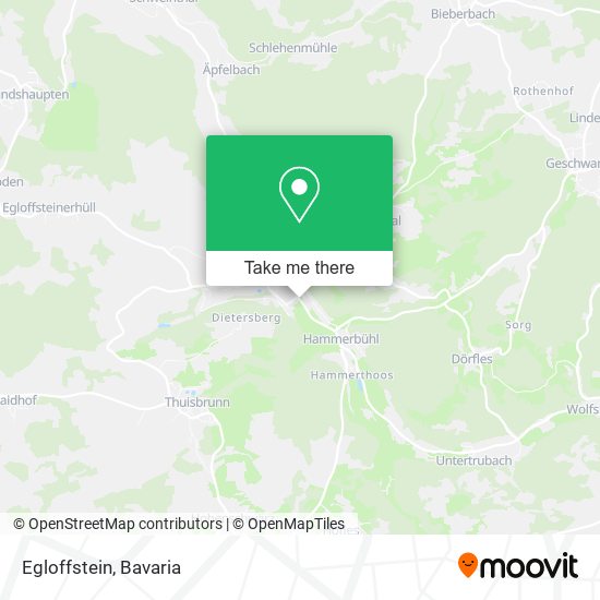 Egloffstein map