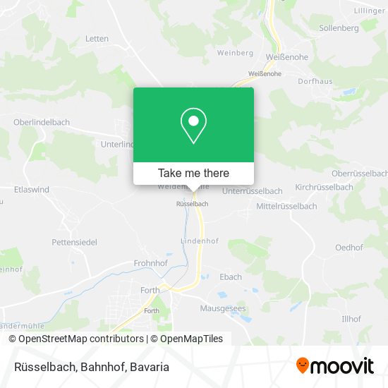 Rüsselbach, Bahnhof map