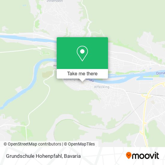 Grundschule Hohenpfahl map