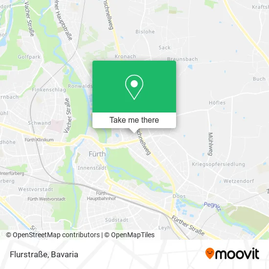 Карта Flurstraße