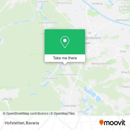 Карта Hofstetten