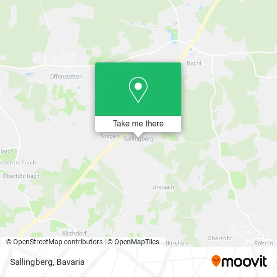 Карта Sallingberg