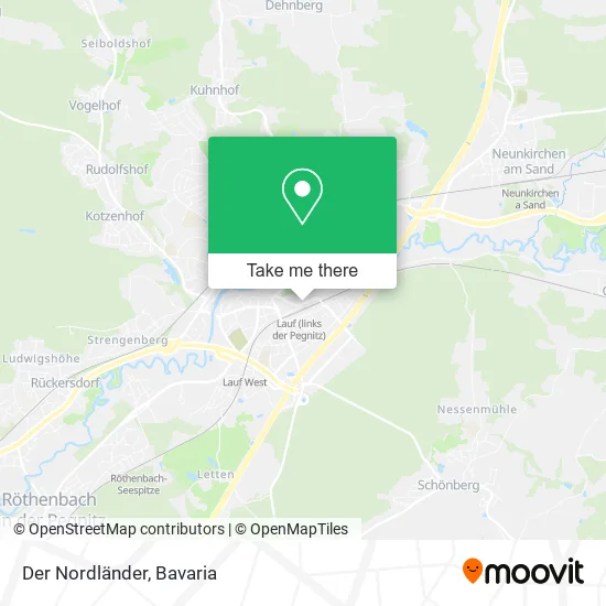Карта Der Nordländer
