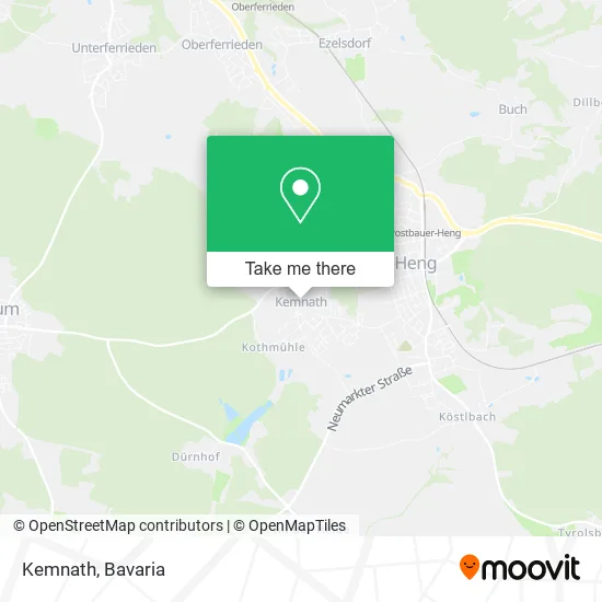 Карта Kemnath