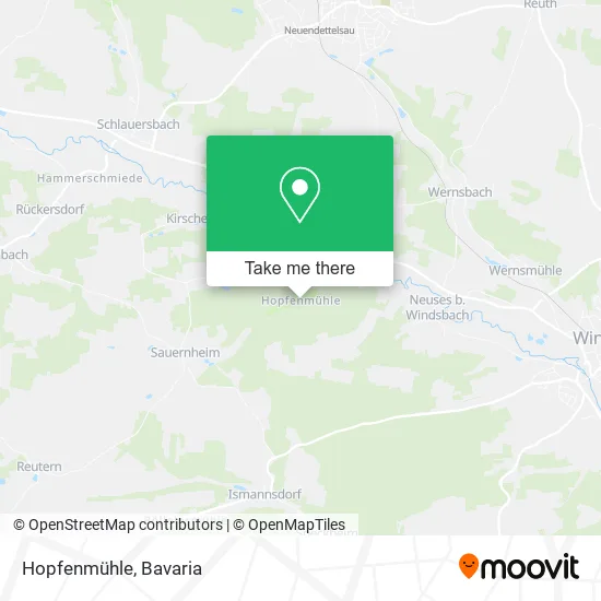 Карта Hopfenmühle