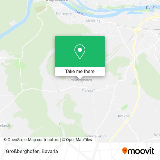 Карта Großberghofen